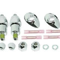 V-Twin 31-1567 Rear Turn Signal Relocation Kit for Detachable Sideplates