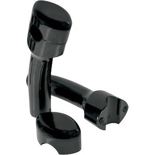 LA Choppers LA-7402-05B Black 5-1/2" Handlebar Risers for 1" Handlebars