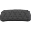 Drag Specialties Black Diamond Chopped Tour-Pak Backrest Pads for Harley