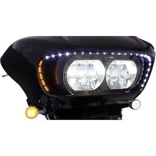 Ciro 45103 Road Blade LED Lighted Fairing Accent for 15-21 Road Glide
