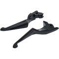 Kuryakyn 1849 Black Boss Blades Wide Clutch Brake Levers Harley Touring 14-16