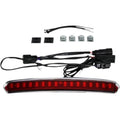 Custom Dynamics High Mount Tour-Pak LED Chrome & Red Lights Harley Ultra 14-23