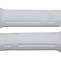 V-Twin 28-0961 White Beck Plastic Hand Grip Set for Early Harley