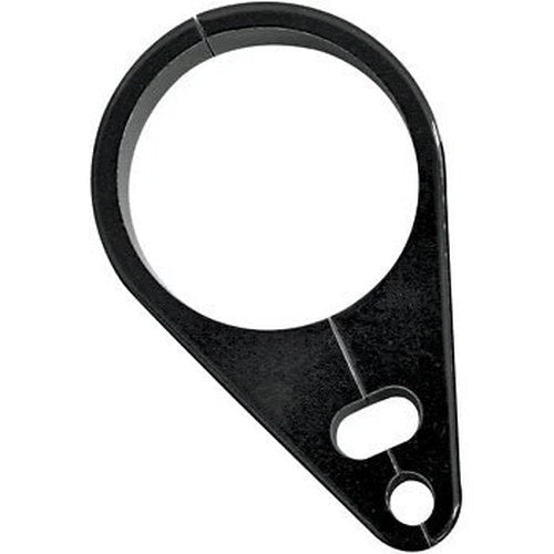 Drag Specialties 0658-0044 Black Throttle/Idle/Brake Cable Clamp for 1-1/4" Bars