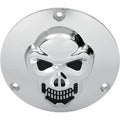 Drag Specialties 1902-0062 Chrome 3-D Skull Derby Cover for 70-98 Big Twin