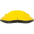 Klock Werks KWW-02-0616 Kolor Flare Windshield- 9" - Yellow - Fxrp
