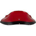 Klock Werks KWW-02-0614 Kolor Flare Windshield- 9" - Red - Fxrp