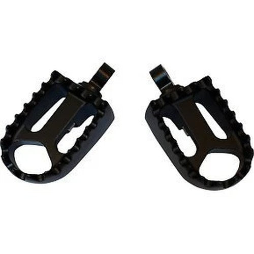 Drag Specialties 1620-2494 Black Bmx Foot Pegs for Harley Male Mount