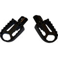 Drag Specialties 1620-2493 Black Bmx Foot Pegs for M8 Softail Driver