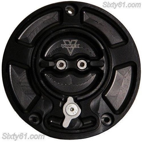 Yamaha R1 Gas Cap Vortex 2000-2022 2023 2024 2025 2026 Black V-3 Fuel Keyless