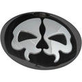 Drag Specialties 0703-0792 Black & Chrome Skull Fuel Console Door Touring 08-23