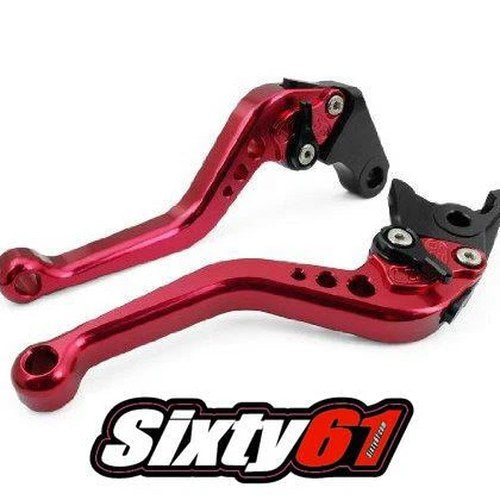 Yamaha R6 Red Levers 2005-2013 2014 2015 2016 Shorty Brake Clutch Adjustable Set