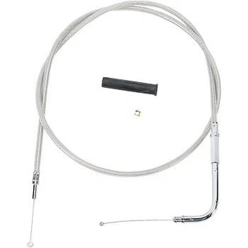 Drag Specialties 0650-0302 Stainless Braided Throttle Cable