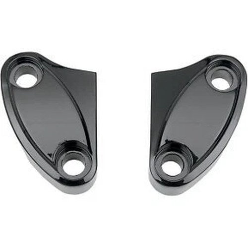 Drag Specialties 0603-0262 Handlebar Riser Clamp - Two-Piece - Black