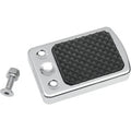 Drag Specialties 1610-0134 Chrome Brake Pedal Pad - Small for Fxst 00-10