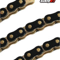 Honda CBR1000RR Black Gold EK Chain 530 150 Link for Extended Swingarm ZXV3