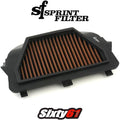 Sprint Air Filter P08 for Yamaha R6 2008-2017 2018 2019 2020 High Performance