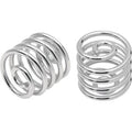 Drag Specialties 0820-0010 Seat Springs- Chrome - 2"