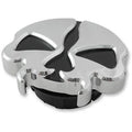 Drag Specialties 0703-0789 Chrome Left Hand "Dummy Cap" Split Skull Gas Cap