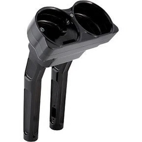 Arlen Ness 520-032 Black 10" Kickback Method Handlebar Risers