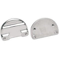 Drag Specialties 1410-0021 Chrome Fender to Fork Adapter for 21" 80-13 Touring