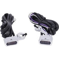 Drag Specialties 2040-2791 Chrome LED Handlebar Marker Lights 09-16 Touring