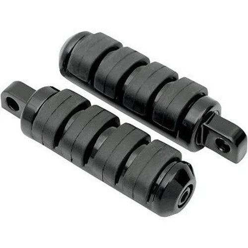 Drag Specialties 1622-0353 Black Iso Male Mount Foot Pegs