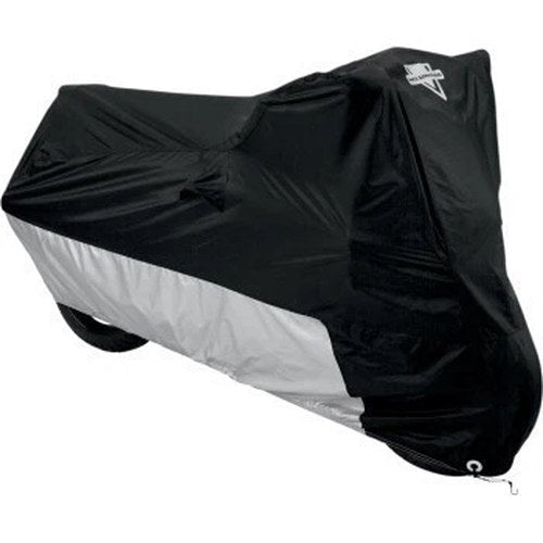 Nelson Rigg Deluxe All-Season Motorcycle Cover Large Black/Silver