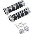 Kuryaky 6183 Chrome Iso Hand Grips for Heated Honda GL1800 Goldwing & FB6 06-17