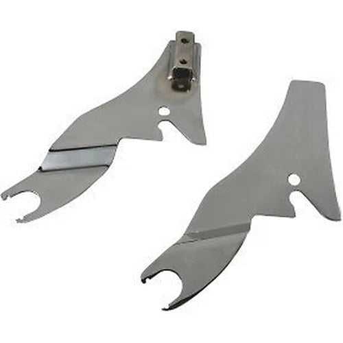 Drag Specialties 1504-0133 Quick Release Side Plates- Chrome