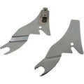 Drag Specialties 1504-0133 Quick Release Side Plates- Chrome