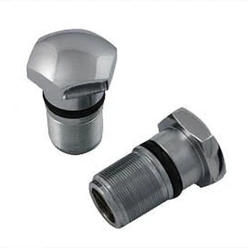 V-Twin 37-8988 35mm Fork Tube Plug Set Chrome