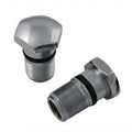 V-Twin 37-8988 35mm Fork Tube Plug Set Chrome
