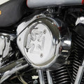 V-Twin 34-1694 Chrome Wyatt Gatling Air Cleaner Assembly