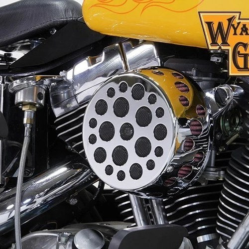 V-Twin 34-1363 Chrome Wyatt Gatling Air Cleaner Assembly