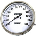 V-Twin 39-0823 Replica 2:1 Speedometer with Black Needle