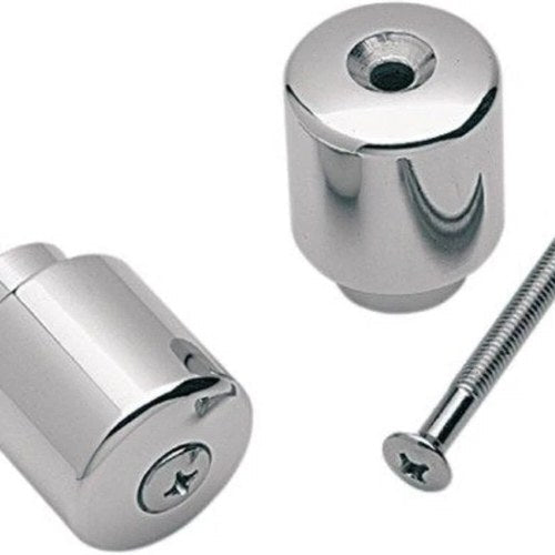 Parts Unliminted DS-273947 Chrome Handlebar Dampers Weights for 01-18 Gold Wing