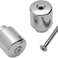 Parts Unliminted DS-273947 Chrome Handlebar Dampers Weights for 01-18 Gold Wing