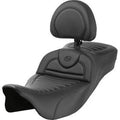 Saddlemen 808-07B-203B0 Roadsofa™ Extended Reach Seat- Tuck-n-Roll - FL '08-'23