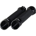 Khrome Werks 500240 Black Custom Contour Edge Grips for Harley Cable Op Throttle