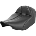 Saddlemen 823-07E-0042 Dominator Solo Seat CF Silver Stitch Extended Reach