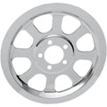 Drag Specialties 1201-0518 Chrome Pulley Cover for 70-tooth Softail 00-05