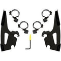 Memphis Shades MEB2067 Black Batwing Fairing Trigger Lock Mounting Kit