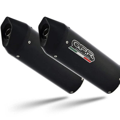 Suzuki SV1000 SV1000S 2003-2008 Exhaust Gpr Double Bolt-on Furore Nero