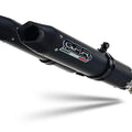Aprilia Shiver 750 - Gt 2007-2016 Exhaust Gpr Double Slip-on Furore Nero