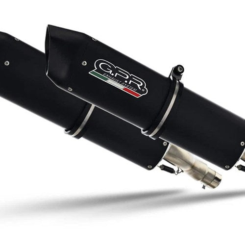 Yamaha FJR1300 2006-2016 Exhaust Gpr Double Slip-on Furore Nero