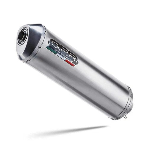Benelli Trk 502 2017-2020 Exhaust Gpr Slip-on Satinox