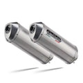Honda Cbf 1000 2006-2009 Exhaust Gpr Double Slip-on Satinox