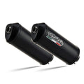 Yamaha Bt Bulldog 1100 2002-2007 Exhaust Gpr Double Slip-on Ghisa