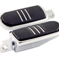 V-Factor 24003 Chrome Streamliner Style Foot Pegs for Harley Male Mount